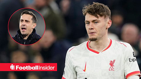 Gary Neville criticises Liverpool player who 'missed an opportunity' to impress vs Chelsea