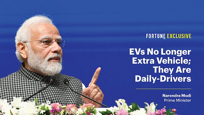 Silent revolution by EVs to bring sweeping changes in India: PM Modi ...