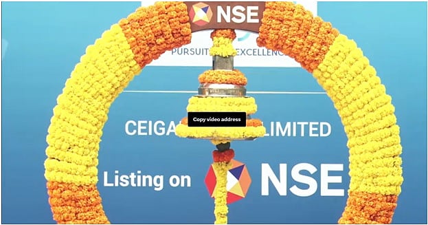 Ceigall India shares list at 4.4% premium over IPO price