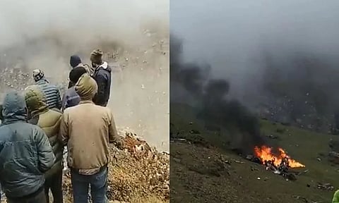 Kedarnath : केदारनाथमध्ये हेलिकॉप्टर कोसळून हेलिकॉप्टरमधील सर्व प्रवाशांचा मृत्यू 
