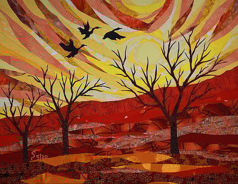 ''कलरफेस्ट'' एकल चित्र प्रदर्शनाला जहांगीर आर्ट गॅलरीत सुरुवात 