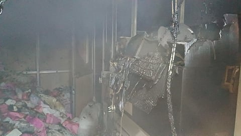 बँक ऑफ इंडियाच्या पेण शाखेला आग, किरकोळ मालमत्तेचे नुकसान