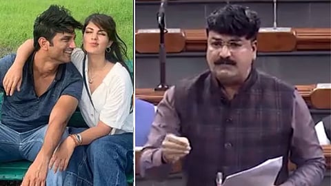 सुशांत सिंग राजपूत प्रकरण; रियाला कॉल करणारा 'एयू' नेमकं कोण? शिंदे गटाच्या नेत्याचा सवाल