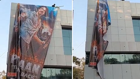 Pathaan : 'पठाण' विरोधात बजरंग दल पुन्हा आक्रमक; पुण्यात उतरवले पोस्टर्स