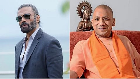 सुनील शेट्टीने #boycottBollywood ट्रेंड बंद करण्यासाठी योगींकडे केली मागणी