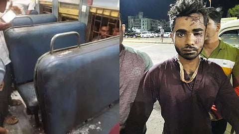 रेल्वेमध्ये ३ प्रवाशांना जाळणाऱ्या आरोपीला रत्नागिरीतून अटक; केरळमध्ये घडला होता धक्कादायक प्रकार