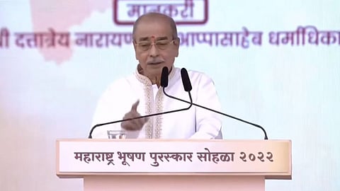 शेवटच्या श्वासापर्यंत समाजसेवेचे काम करणार; डॉ. अप्पासाहेब धर्माधिकारी यांचे प्रतिपादन