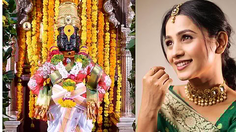 'ही' अभिनेत्री  रमली विठुरायाच्या भक्तीत... 