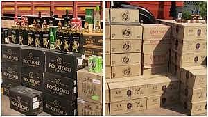 एलटीटी स्थानकात विदेशी दारु जप्त