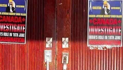 कॅनडातील हिंदू मंदिरात खलिस्तानी पोस्टर्स