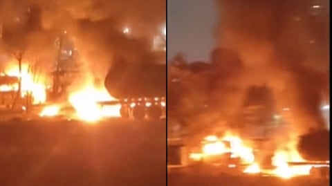 Pune Gas Tank Blast: पुण्यात गॅसचोरी करताना स्फोट ; सुदैवाने जीवितहानी नाही, मात्र....