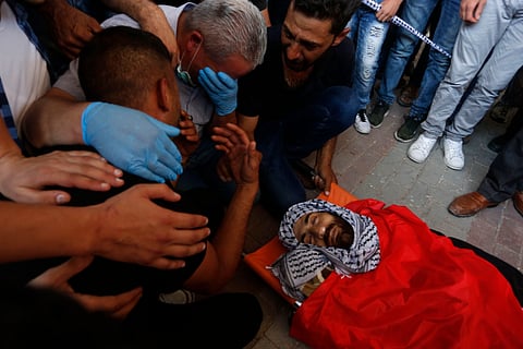 पॅलेस्टाइनच्या अध्यक्षांवर जीवघेणा हल्ला थोडक्यात बचावले : अंगरक्षकाचा मृत्यू