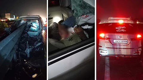 Mumbai-Pune Expressway : पनवेलजवळ पोलीस उपनिरिक्षकाचा अपघाती मृत्यू