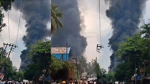 डोंबिवली एमआयडीसीमध्ये पुन्हा अग्नितांडव! कंपनीत स्फोट, परिसरात घबराट; अग्निशमनच्या गाड्या घटनास्थळी