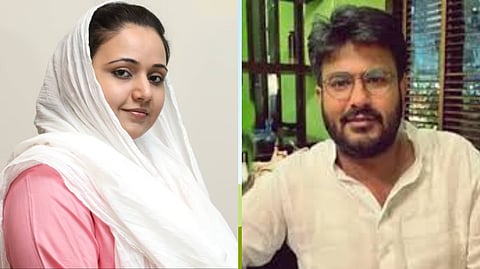 सना मलीक, फहाद अहमद (डावीकडून)