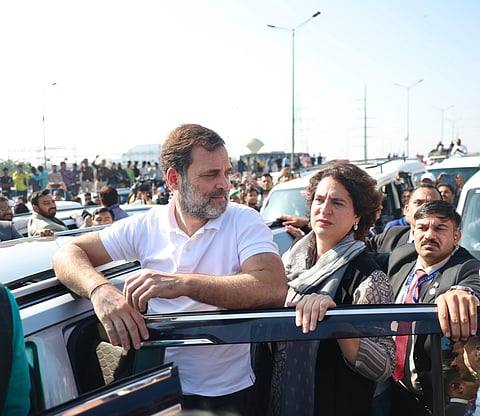 संभलला जाणाऱ्या राहुल गांधी यांना गाझीपूर सीमेवर अडविले