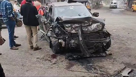 उल्हासनगरमध्ये हिट अँड रन; पाच जणांना चिरडले; चार गंभीर जखमी