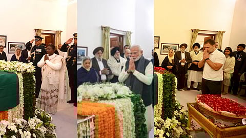 डॉ. मनमोहन सिंग यांच्या पार्थिवावर आज अंत्यसंस्कार; राष्ट्रपती मुर्मू, पंतप्रधान मोदी यांच्यासह दिग्गजांनी घेतले अंत्यदर्शन