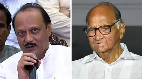 अजित पवार, शरद पवार (डावीकडून)