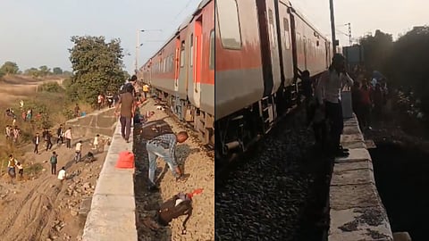 जळगाव रेल्वे अपघात, १३ मृतांपैकी ११ जणांची ओळख पटली