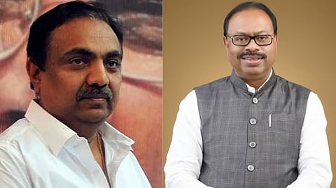 जयंत पाटील, चंद्रशेखर बावनकुळे (डावीकडून)