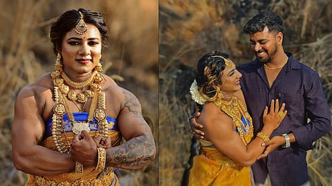 Bodybuilder Bride : नववधूचे चक्क '६-पॅक अ‍ॅब्स' फोटोशूट! कोण आहे ही महिला? व्हायरल व्हिडिओवर नेटकरी फिदा, म्हणाले...