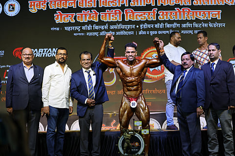 परब फिटनेसचा निलेश रेमजे ठरला ‘मुंबई श्री’चा मानकरी; अंधेरीत रंगलेल्या शरीरसौष्ठव स्पर्धेला चाहत्यांचा उदंड प्रतिसाद; महिलांमध्ये रेखा शिंदेची बाजी