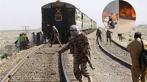 पाकिस्तानात ‘जाफर एक्स्प्रेस’चे अपहरण; ‘बीएलए’ने शेकडो प्रवाशांना ठेवले ओलीस; चकमकीत २० पाक सैनिक ठार