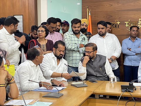 अभय योजनेला सिडकोचा ग्रीन सिग्नल; खा. नरेश म्हस्के, किशोर पाटकर यांच्या मागणीला यश