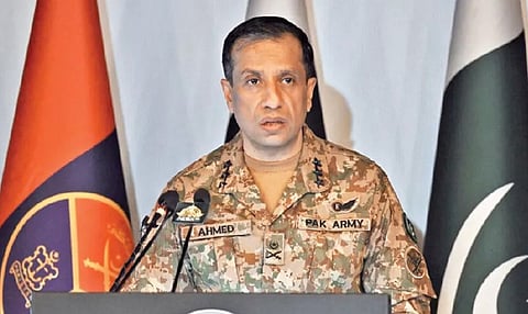 पाक लष्कराचे प्रवक्ते लेफ्टनंट जनरल अहमद शरीफ चौधरी