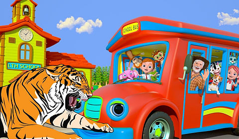 वाघोबा रागावले.. 