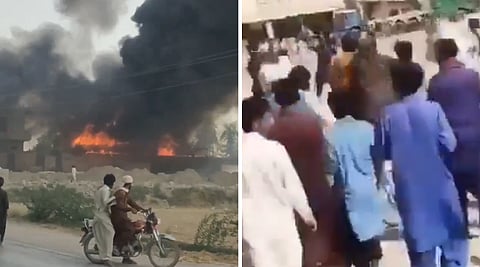 पाकमध्ये सिंधूच्या पाण्यावरून वाद; सिंध प्रांताच्या गृहमंत्र्याचे घर संतप्त निदर्शकांनी जाळले, पोलिसांच्या कारवाईत २ आंदोलकांचा मृत्यू