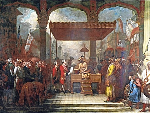 मऱ्हाठा पातशहा एवढा छत्रपती झाला... 