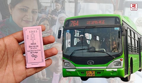 दिल्लीतल्या ‘गुलाबी तिकिटा’ची कमाल!