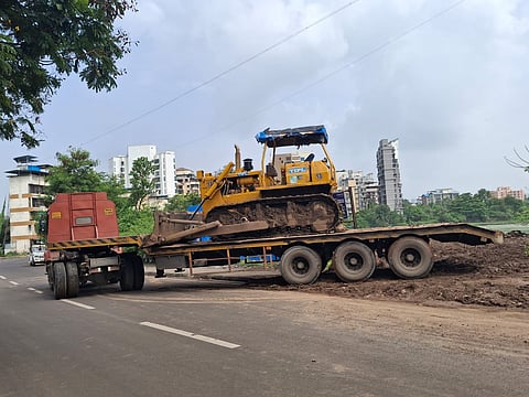 लोटस तलावातील भरावकाम अखेर बंद; सिडको विरुद्ध मनपा आणि पर्यावरणप्रेमी यांच्यात वाद