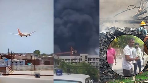 Ahmedabad plane crash Update : किमान २६५ जण ठार, १ प्रवासी आश्चर्यकारकरीत्या बचावला; विमानात होते ७ मराठी प्रवासी