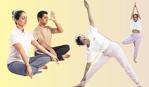 योगाचा एक तास...संतुलनासाठी !