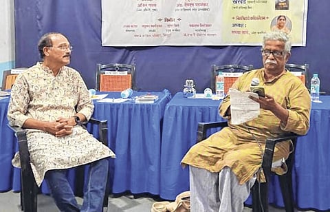 जयंत पवारांच्या लेखनाशी मांजरेकर अप्रामाणिक राहिले; संमेलनाध्यक्ष अभिनेते अनिल गवस यांचे मत