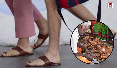 चप्पलचोर ‘PRADA’: कोल्हापुरी चप्पलेची ब्रॅंडच्या नावाखाली चोरी, किंमत तब्बल १ लाख रुपये!