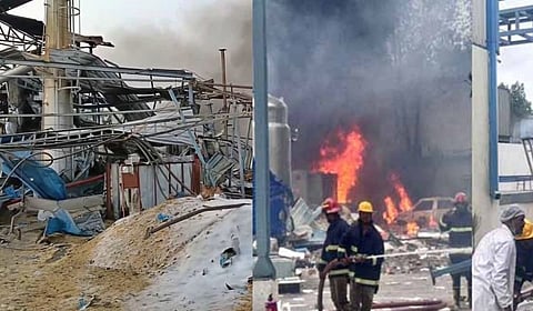 तेलंगणातील फार्मा प्लांटमध्ये भीषण स्फोट; १२ जणांचा मृत्यू, ३४ जखमी