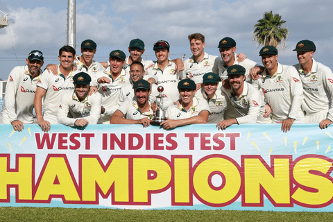 वेस्ट इंडिजचा २७ धावांत खुर्दा; स्टार्कचे ६ बळी, ऑस्ट्रेलियाचा दणदणीत विजय