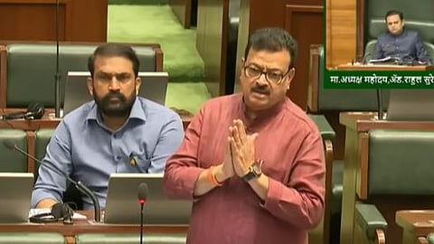 भास्कर जाधव यांनी विधानसभा अध्यक्षांकडे मागितली माफी; विधानसभा अध्यक्षांना हातवारे केल्याचा आरोप 