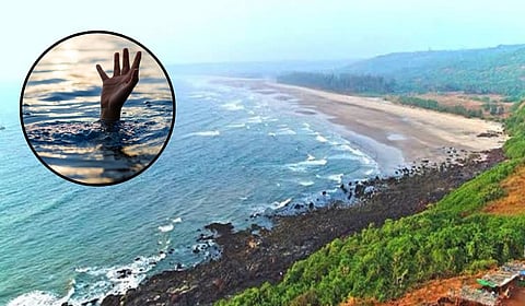 Ratnagiri : पिकनिक ठरली शेवटची; आरे-वारे समुद्रात चार पर्यटकांचा बुडून मृत्यू, मुंब्रातील दोन बहिणी बुडाल्या