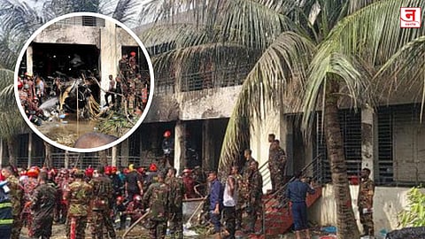 बांगलादेशात विमान कोसळून १९ ठार