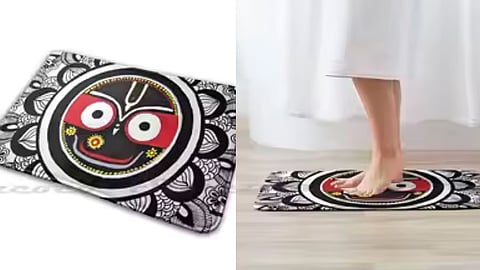 धक्कादायक! AliExpress विकतंय चक्क भगवान जगन्नाथाची प्रतिमा असलेलं डोअरमॅट; चीनकडून भारतीय श्रद्धेचा अपमान 