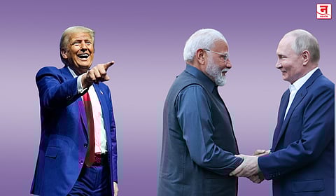 "भारत-रशियाने मिळून त्यांची आधीच डबघाईस आलेली अर्थव्यवस्था..."; टॅरिफच्या तडाख्यानंतर ट्रम्प यांचा थेट निशाणा