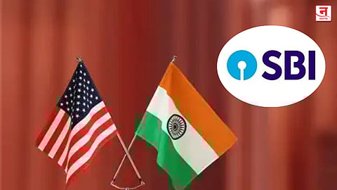 भारतापेक्षा अमेरिकेवर जास्त परिणाम होणार; GDP घटेल, महागाई वाढेल; SBI रिसर्च 