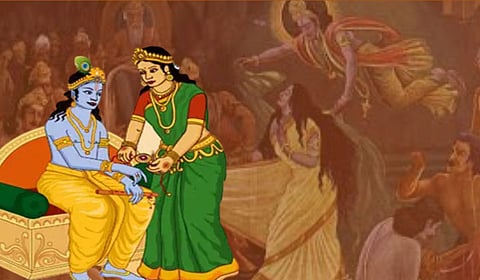 द्रौपदीस बंधु शोभे...