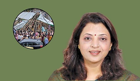 मांजाने पक्षी मरतात तेव्हा धर्म कुठे जातो? मनिषा कायंदे यांचा सवाल