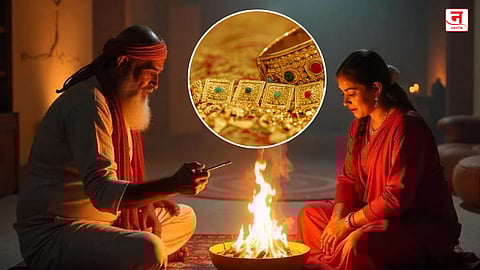 प्रेमातील अडथळा दूर करण्याच्या बहाण्याने लाटले १६ लाख; तांत्रिक विधीसाठी सोन्याचा दिवा, खिळे आणि मासा